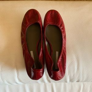 VERA WANG LAVENDER  Flats s 8M.Patent Leather upper,Leather lining,Leather sole.